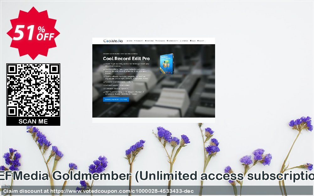MEFMedia Goldmember, Unlimited access subscription  Coupon, discount MEFMedia Goldmember (Unlimited access subscription) exclusive promo code 2023. Promotion: exclusive promo code of MEFMedia Goldmember (Unlimited access subscription) 2023