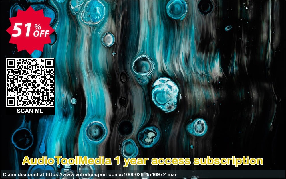 AudioToolMedia Yearly access subscription Coupon Code Apr 2024, 51% OFF - VotedCoupon