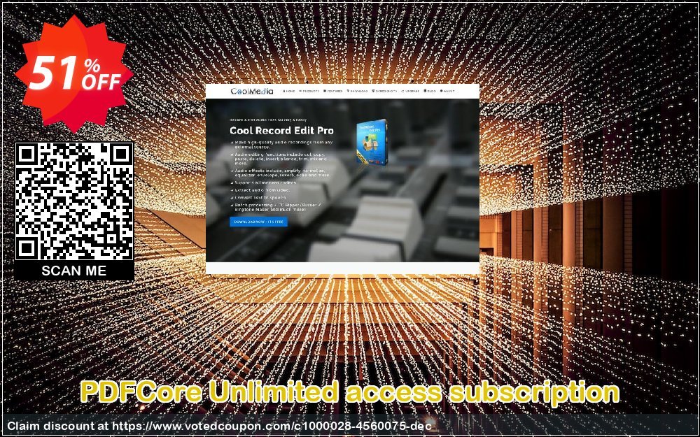 PDFCore Unlimited access subscription Coupon, discount PDFCore Unlimited access subscription impressive promo code 2023. Promotion: impressive promo code of PDFCore Unlimited access subscription 2023
