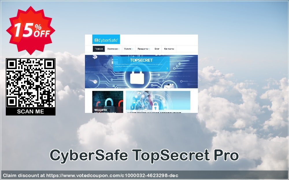 CyberSafe TopSecret Pro Coupon, discount CyberSafe TopSecret Pro stunning discount code 2023. Promotion: stunning discount code of CyberSafe TopSecret Pro 2023