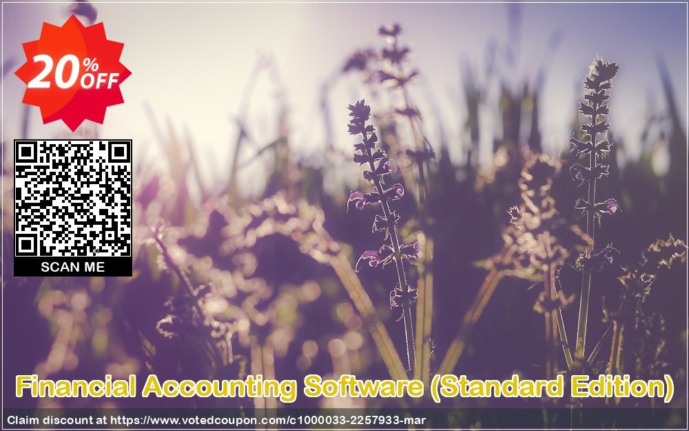 Financial Accounting Software, Standard Edition  Coupon Code Apr 2024, 20% OFF - VotedCoupon