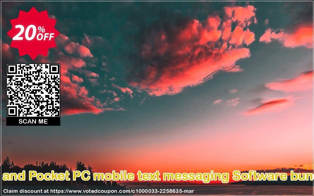 PC and Pocket PC mobile text messaging Software bundle Coupon, discount Wide-site discount 2024 PC and Pocket PC mobile text messaging Software bundle. Promotion: awful offer code of PC and Pocket PC mobile text messaging Software bundle 2024