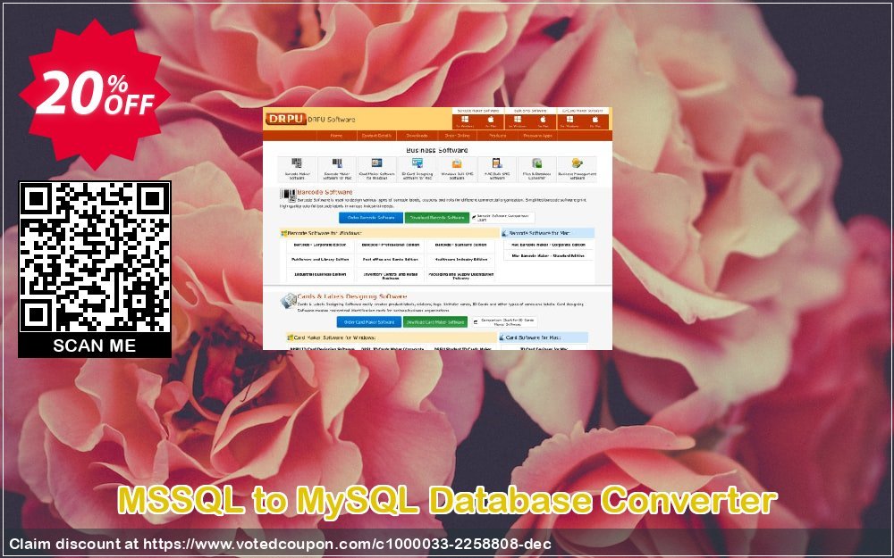 MSSQL to MySQL Database Converter Coupon, discount Wide-site discount 2024 MSSQL to MySQL Database Converter. Promotion: staggering sales code of MSSQL to MySQL Database Converter 2024
