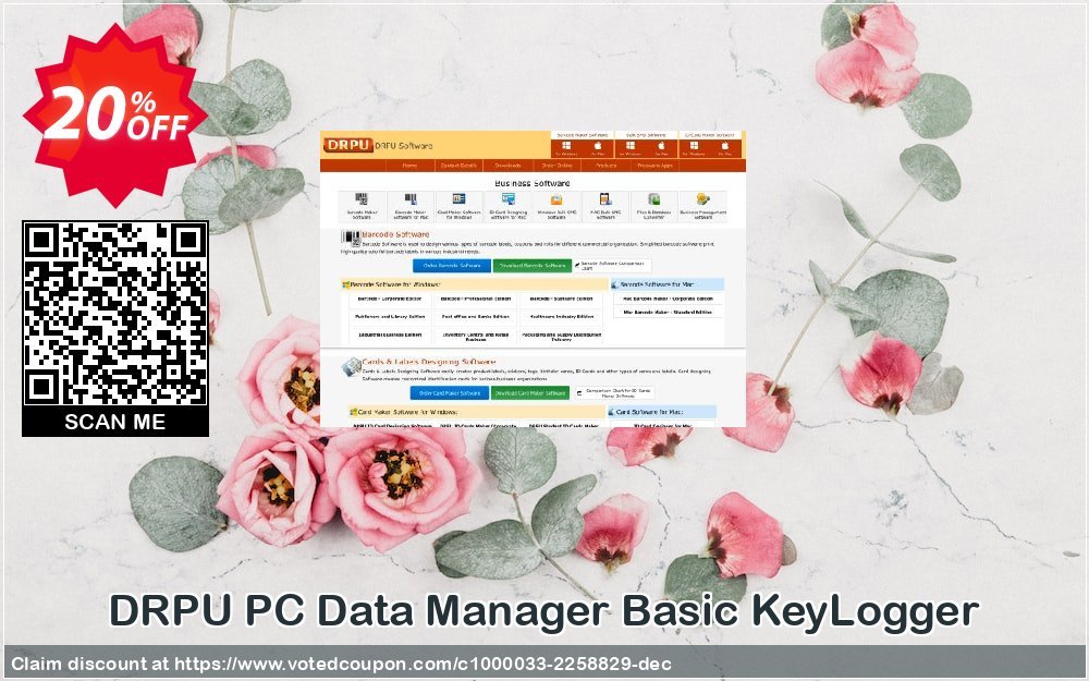 DRPU PC Data Manager Basic KeyLogger Coupon Code May 2024, 20% OFF - VotedCoupon