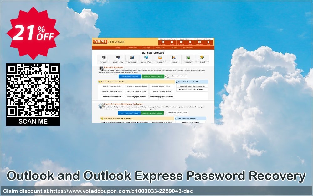 Outlook and Outlook Express Password Recovery Coupon, discount Wide-site discount 2024 Outlook and Outlook Express Password Recovery. Promotion: fearsome promo code of Outlook and Outlook Express Password Recovery 2024