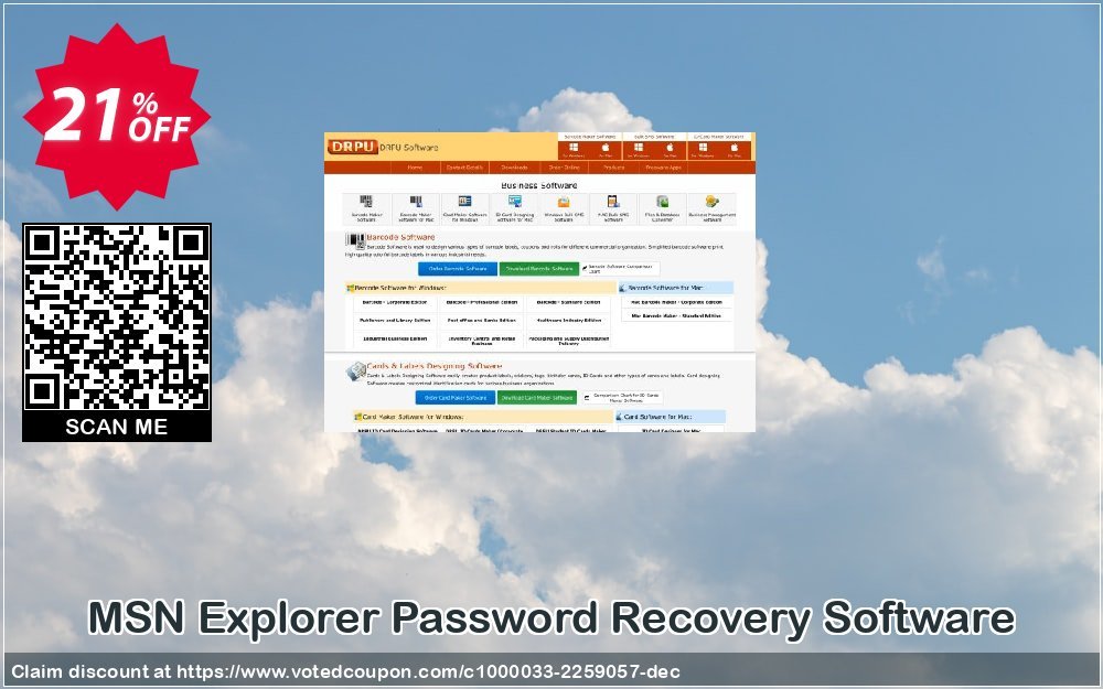 MSN Explorer Password Recovery Software Coupon, discount Wide-site discount 2024 MSN Explorer Password Recovery Software. Promotion: awesome promo code of MSN Explorer Password Recovery Software 2024