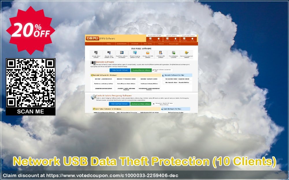 Network USB Data Theft Protection, 10 Clients  Coupon Code Apr 2024, 20% OFF - VotedCoupon