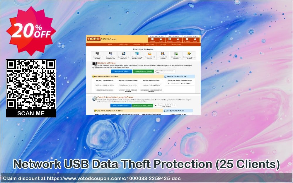 Network USB Data Theft Protection, 25 Clients  Coupon Code Apr 2024, 20% OFF - VotedCoupon