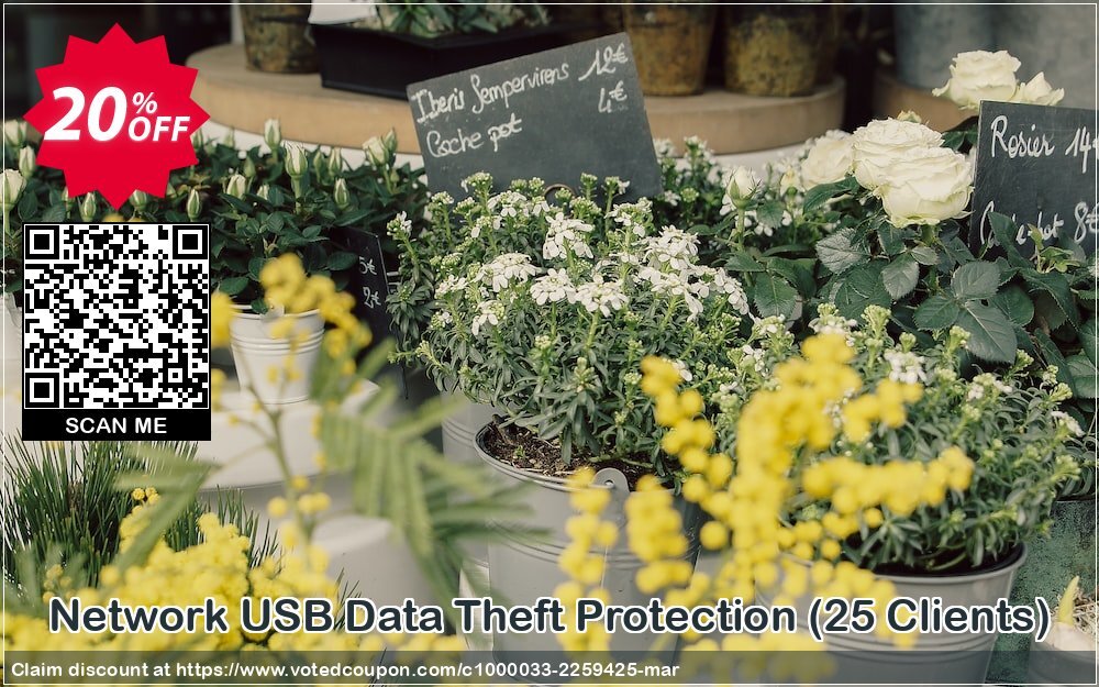 Network USB Data Theft Protection, 25 Clients  Coupon Code Apr 2024, 20% OFF - VotedCoupon