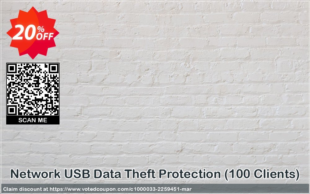 Network USB Data Theft Protection, 100 Clients  Coupon Code Apr 2024, 20% OFF - VotedCoupon