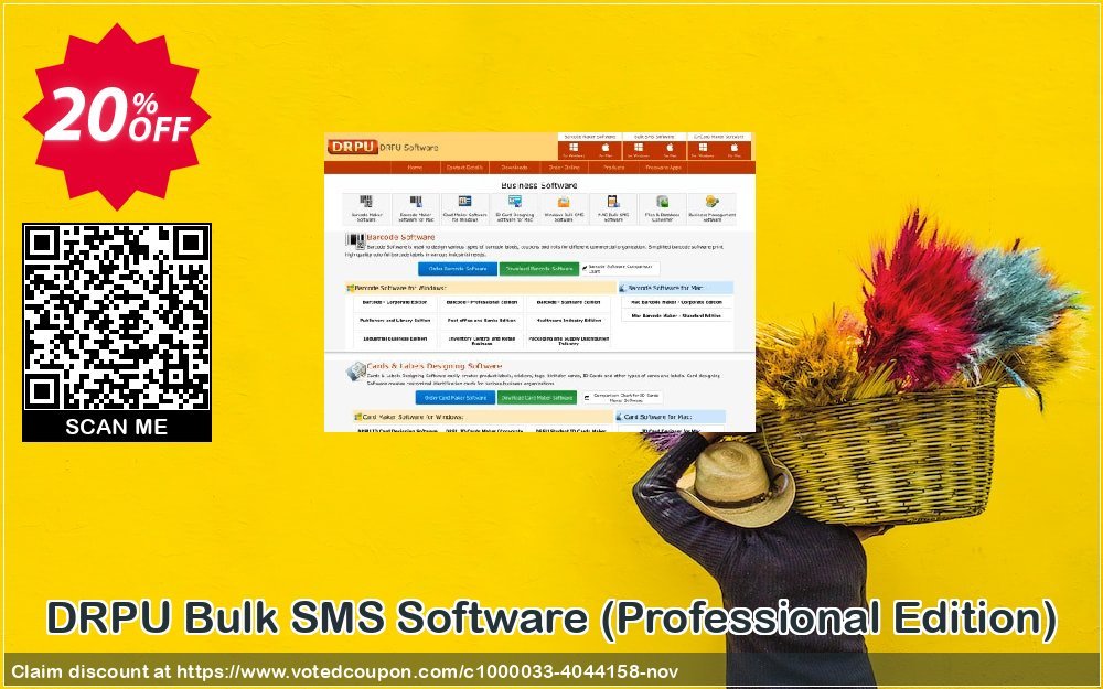 DRPU Bulk SMS Software, Professional Edition  Coupon, discount Wide-site discount 2023 DRPU Bulk SMS Software (Professional Edition). Promotion: amazing sales code of DRPU Bulk SMS Software (Professional Edition) 2023