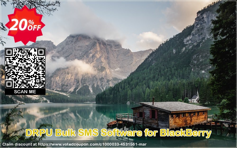 DRPU Bulk SMS Software for BlackBerry Coupon, discount Wide-site discount 2024 DRPU Bulk SMS Software for BlackBerry. Promotion: marvelous sales code of DRPU Bulk SMS Software for BlackBerry 2024