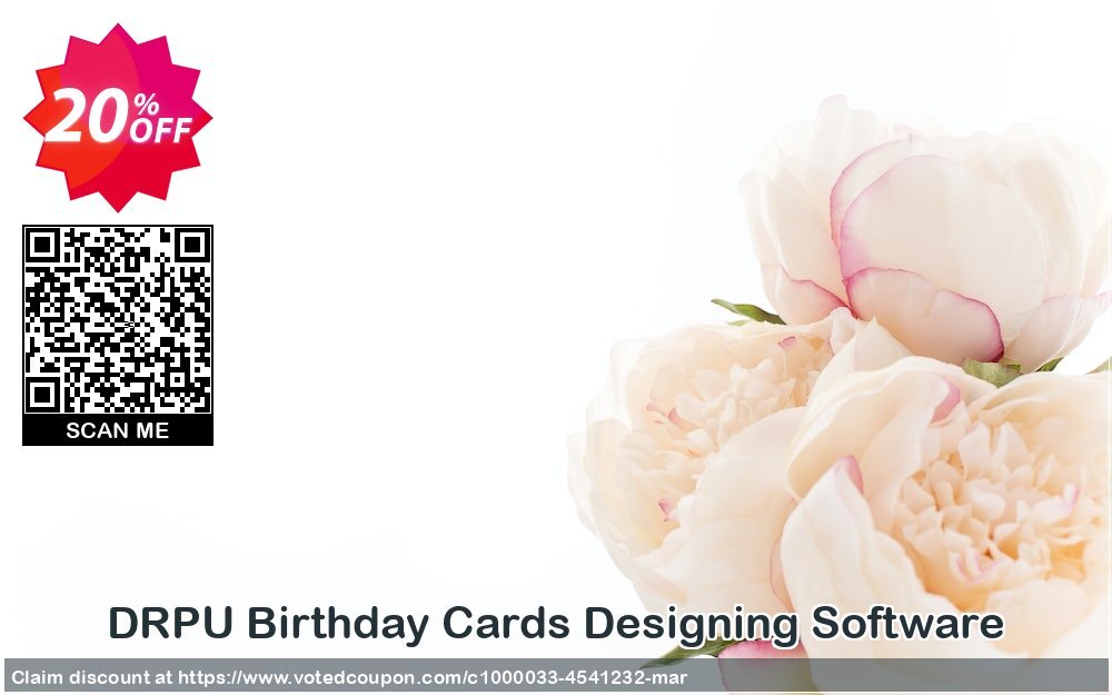 DRPU Birthday Cards Designing Software Coupon Code May 2024, 20% OFF - VotedCoupon