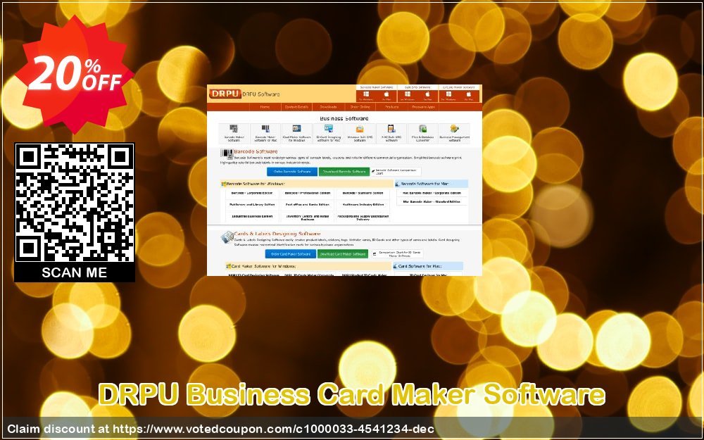 DRPU Business Card Maker Software Coupon Code Apr 2024, 20% OFF - VotedCoupon