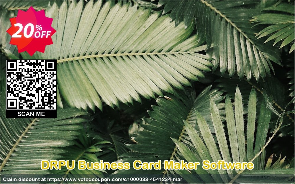 DRPU Business Card Maker Software Coupon, discount Wide-site discount 2024 DRPU Business Card Maker Software. Promotion: amazing promotions code of DRPU Business Card Maker Software 2024