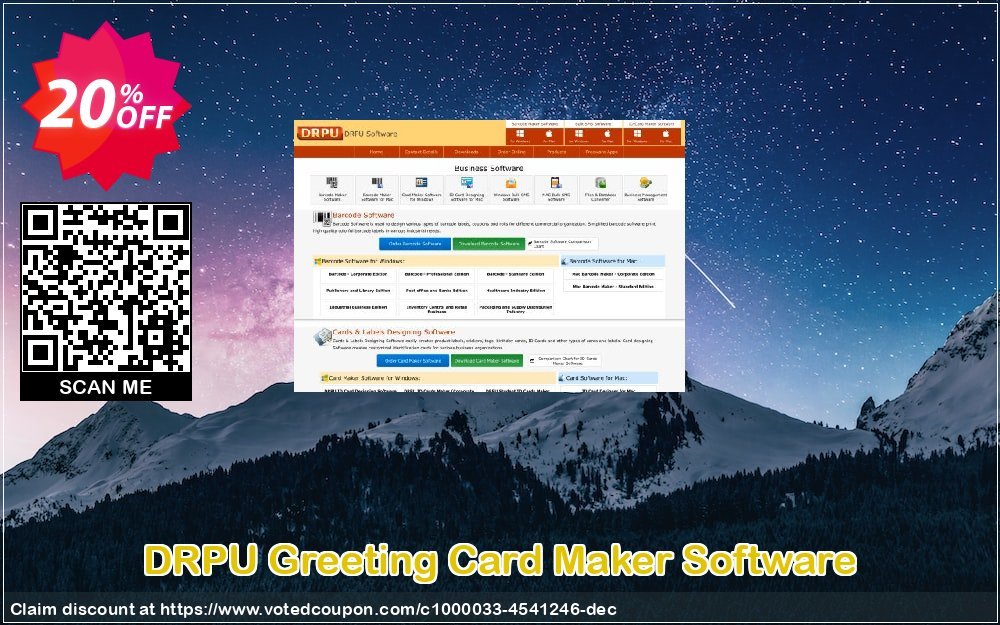 DRPU Greeting Card Maker Software Coupon, discount Wide-site discount 2023 DRPU Greeting Card Maker Software. Promotion: awful promo code of DRPU Greeting Card Maker Software 2023