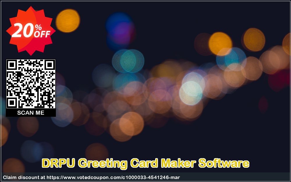 DRPU Greeting Card Maker Software Coupon, discount Wide-site discount 2024 DRPU Greeting Card Maker Software. Promotion: awful promo code of DRPU Greeting Card Maker Software 2024