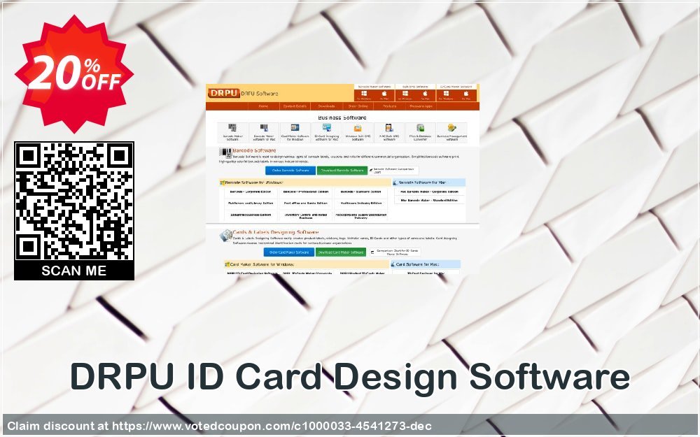 DRPU ID Card Design Software Coupon, discount Wide-site discount 2024 DRPU ID Card Design Software. Promotion: best discount code of DRPU ID Card Design Software 2024