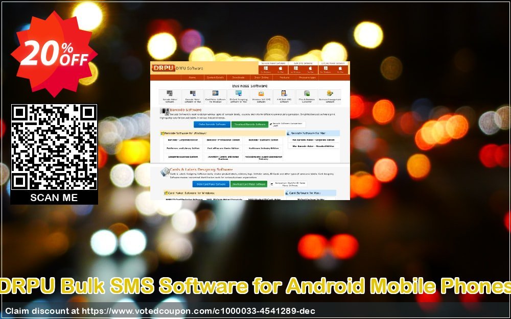 DRPU Bulk SMS Software for Android Mobile Phones Coupon Code Apr 2024, 20% OFF - VotedCoupon