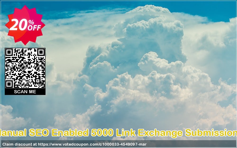 Manual SEO Enabled 5000 Link Exchange Submissions Coupon Code Apr 2024, 20% OFF - VotedCoupon