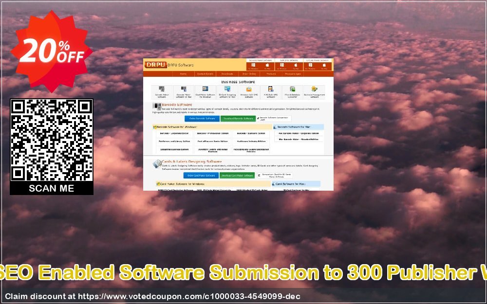 Manual SEO Enabled Software Submission to 300 Publisher Websites Coupon Code Jun 2024, 20% OFF - VotedCoupon