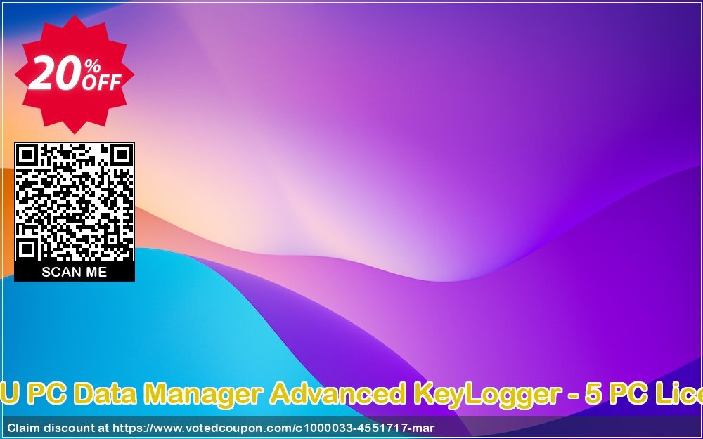 DRPU PC Data Manager Advanced KeyLogger - 5 PC Licence Coupon Code Apr 2024, 20% OFF - VotedCoupon