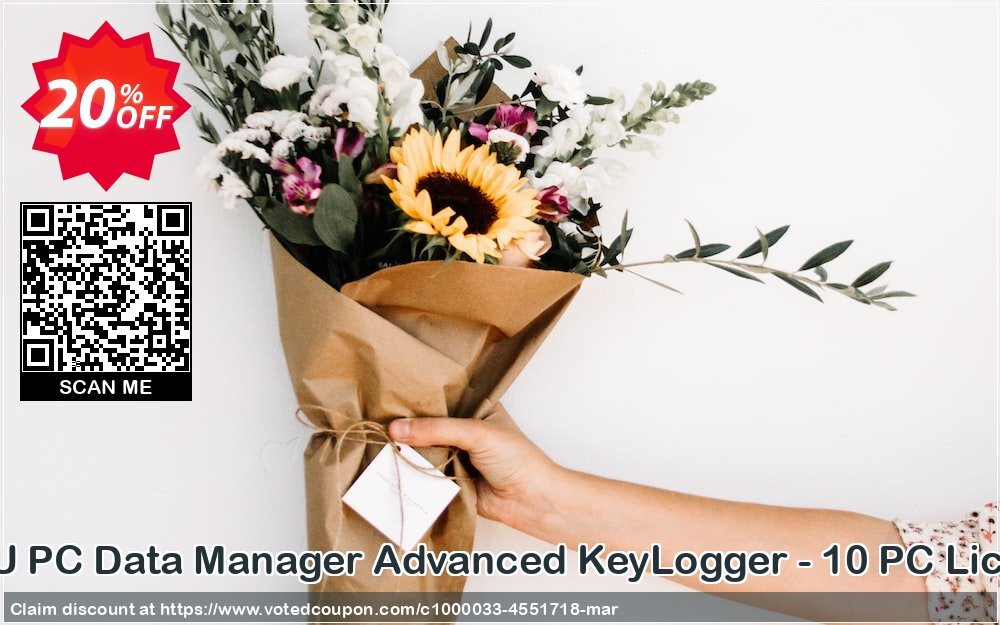 DRPU PC Data Manager Advanced KeyLogger - 10 PC Licence Coupon, discount Wide-site discount 2024 DRPU PC Data Manager Advanced KeyLogger - 10 PC Licence. Promotion: special promo code of DRPU PC Data Manager Advanced KeyLogger - 10 PC Licence 2024