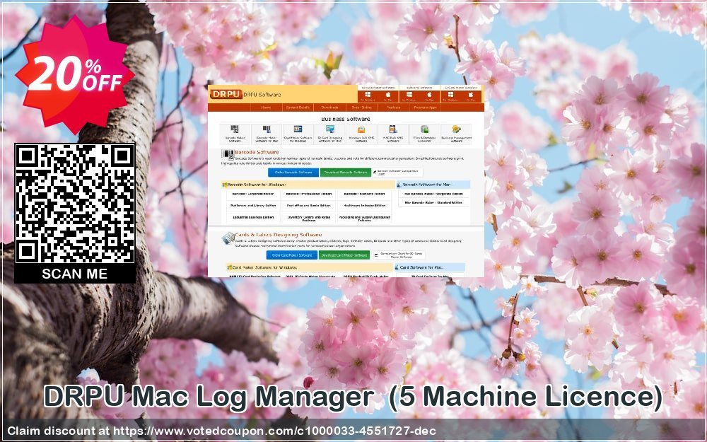 DRPU MAC Log Manager , 5 MAChine Licence  Coupon Code Apr 2024, 20% OFF - VotedCoupon