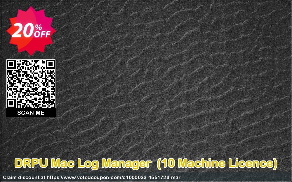 DRPU MAC Log Manager , 10 MAChine Licence  Coupon Code Apr 2024, 20% OFF - VotedCoupon