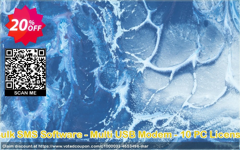 Bulk SMS Software - Multi USB Modem - 10 PC Plan Coupon, discount Wide-site discount 2024 Bulk SMS Software - Multi USB Modem - 10 PC License. Promotion: imposing promo code of Bulk SMS Software - Multi USB Modem - 10 PC License 2024