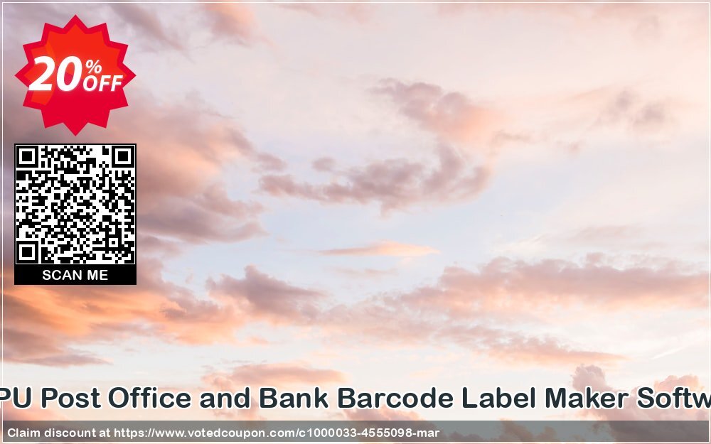 DRPU Post Office and Bank Barcode Label Maker Software Coupon Code Apr 2024, 20% OFF - VotedCoupon