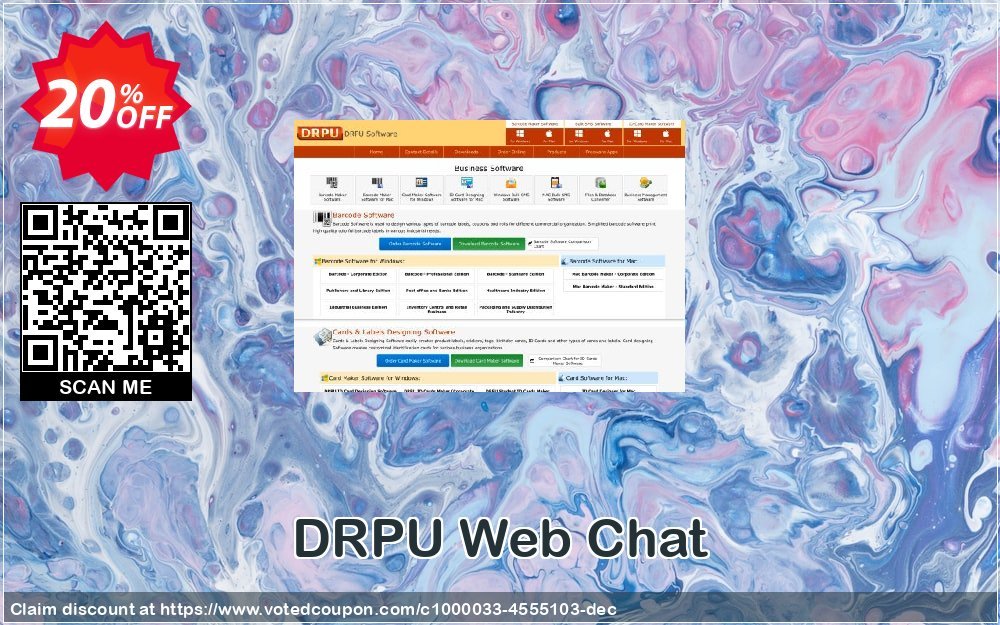 DRPU Web Chat Coupon, discount Wide-site discount 2024 DRPU Web Chat. Promotion: amazing deals code of DRPU Web Chat 2024
