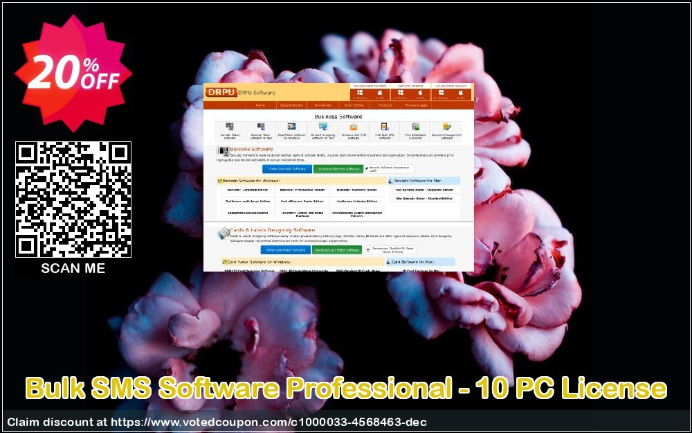 Bulk SMS Software Professional - 10 PC Plan Coupon, discount Wide-site discount 2024 Bulk SMS Software Professional - 10 PC License. Promotion: exclusive discounts code of Bulk SMS Software Professional - 10 PC License 2024