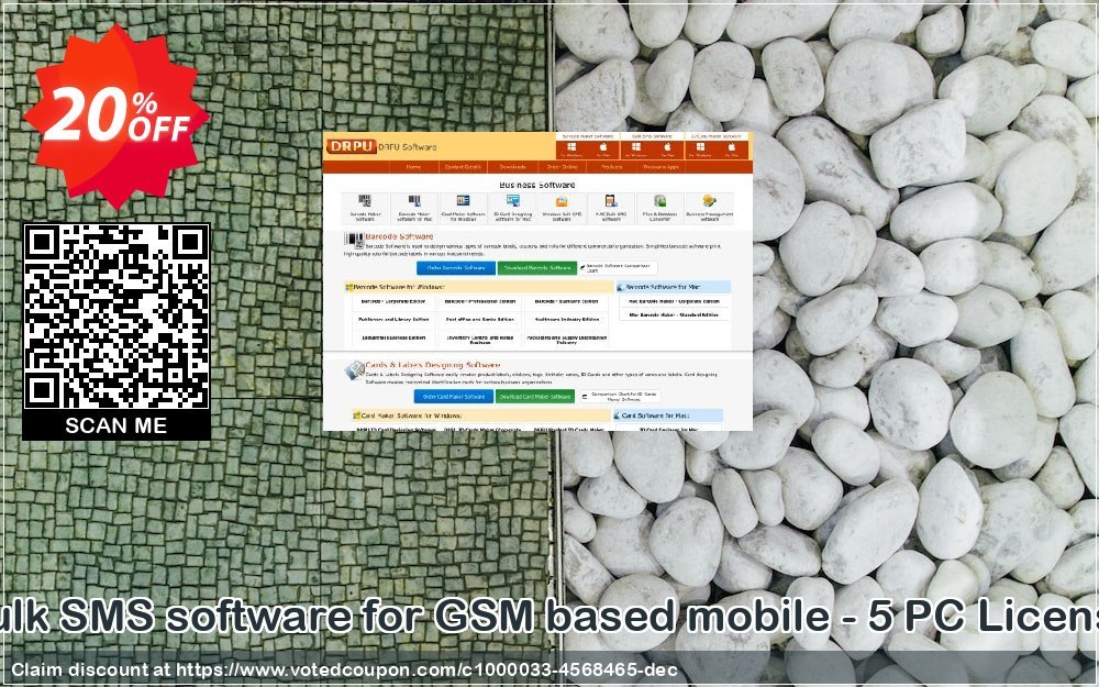 Bulk SMS software for GSM based mobile - 5 PC Plan Coupon Code Apr 2024, 20% OFF - VotedCoupon