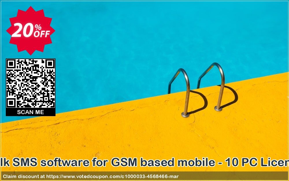 Bulk SMS software for GSM based mobile - 10 PC Plan Coupon Code Apr 2024, 20% OFF - VotedCoupon