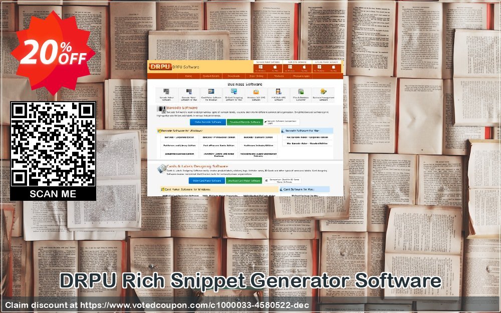 DRPU Rich Snippet Generator Software Coupon Code Apr 2024, 20% OFF - VotedCoupon