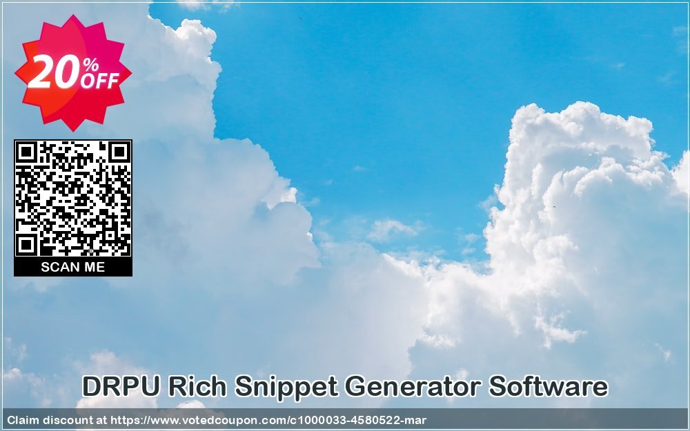 DRPU Rich Snippet Generator Software Coupon Code Apr 2024, 20% OFF - VotedCoupon