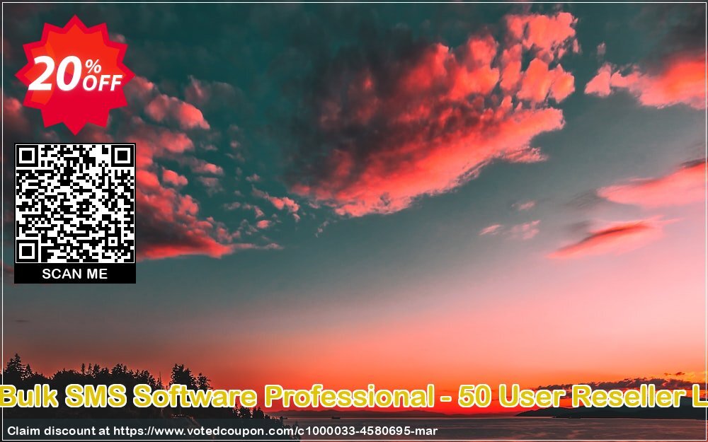 DRPU Bulk SMS Software Professional - 50 User Reseller Plan Coupon, discount Wide-site discount 2024 DRPU Bulk SMS Software Professional - 50 User Reseller License. Promotion: best deals code of DRPU Bulk SMS Software Professional - 50 User Reseller License 2024