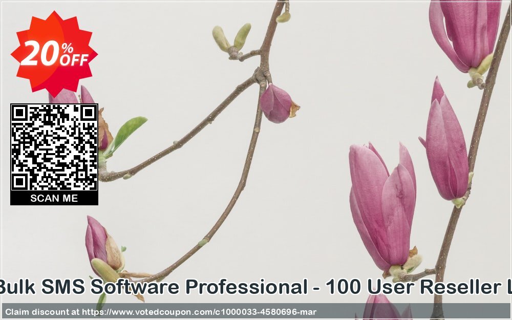 DRPU Bulk SMS Software Professional - 100 User Reseller Plan Coupon, discount Wide-site discount 2024 DRPU Bulk SMS Software Professional - 100 User Reseller License. Promotion: big offer code of DRPU Bulk SMS Software Professional - 100 User Reseller License 2024