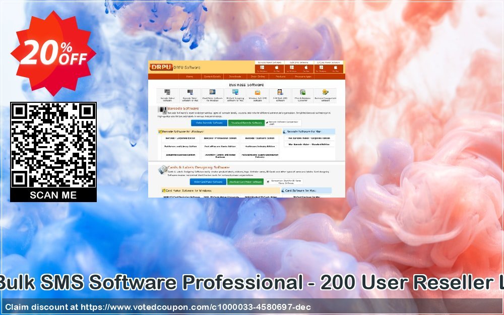 DRPU Bulk SMS Software Professional - 200 User Reseller Plan Coupon, discount Wide-site discount 2024 DRPU Bulk SMS Software Professional - 200 User Reseller License. Promotion: hottest discount code of DRPU Bulk SMS Software Professional - 200 User Reseller License 2024