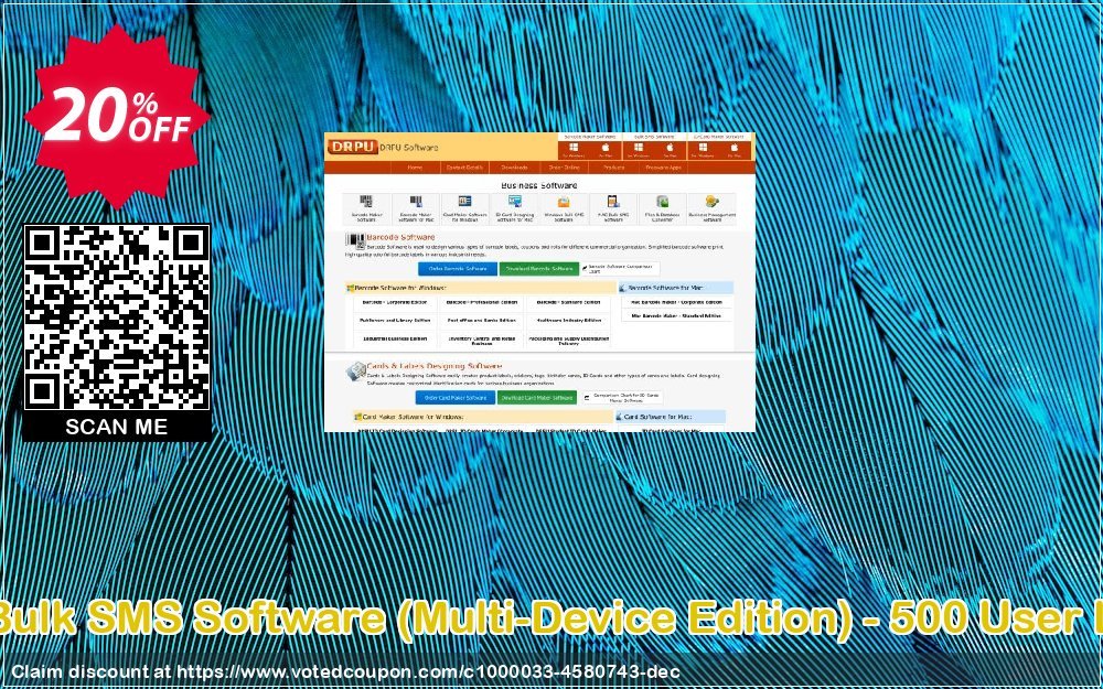 DRPU Bulk SMS Software, Multi-Device Edition - 500 User Plan Coupon, discount Wide-site discount 2024 DRPU Bulk SMS Software (Multi-Device Edition) - 500 User License. Promotion: hottest sales code of DRPU Bulk SMS Software (Multi-Device Edition) - 500 User License 2024