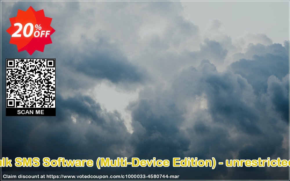 DRPU Bulk SMS Software, Multi-Device Edition - unrestricted version Coupon Code Apr 2024, 20% OFF - VotedCoupon