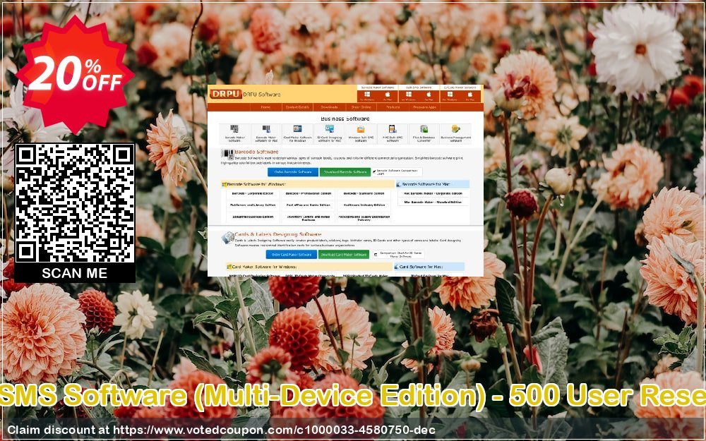 DRPU Bulk SMS Software, Multi-Device Edition - 500 User Reseller Plan Coupon Code Apr 2024, 20% OFF - VotedCoupon