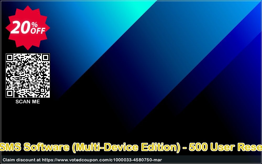 DRPU Bulk SMS Software, Multi-Device Edition - 500 User Reseller Plan Coupon, discount Wide-site discount 2024 DRPU Bulk SMS Software (Multi-Device Edition) - 500 User Reseller License. Promotion: staggering sales code of DRPU Bulk SMS Software (Multi-Device Edition) - 500 User Reseller License 2024