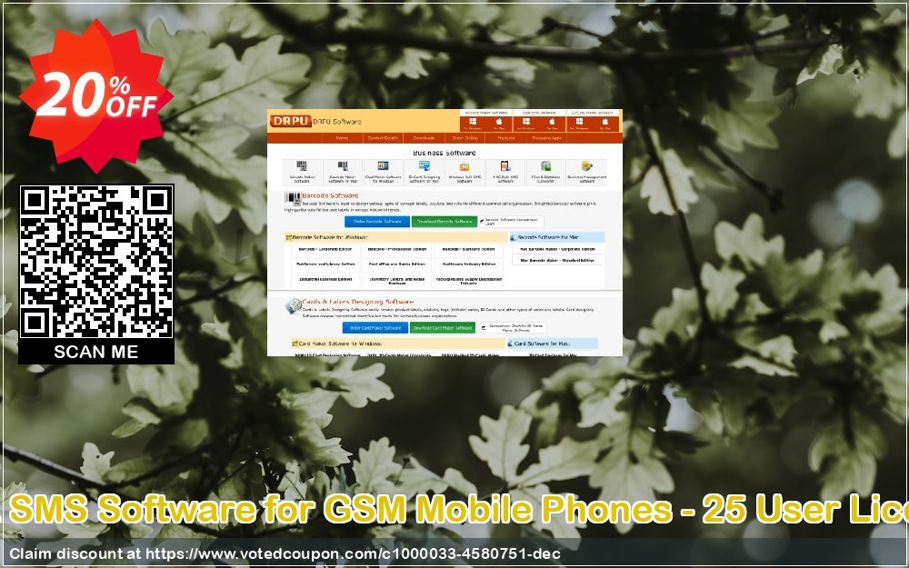 Bulk SMS Software for GSM Mobile Phones - 25 User Plan Coupon Code Apr 2024, 20% OFF - VotedCoupon