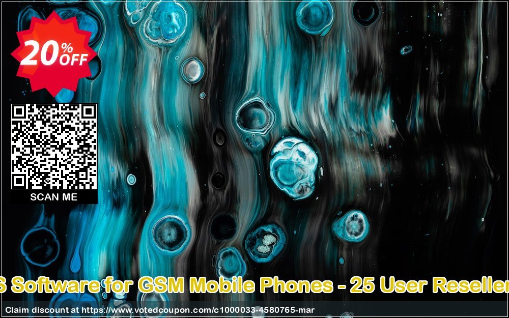 Bulk SMS Software for GSM Mobile Phones - 25 User Reseller Plan Coupon, discount Wide-site discount 2024 Bulk SMS Software for GSM Mobile Phones - 25 User Reseller License. Promotion: big deals code of Bulk SMS Software for GSM Mobile Phones - 25 User Reseller License 2024