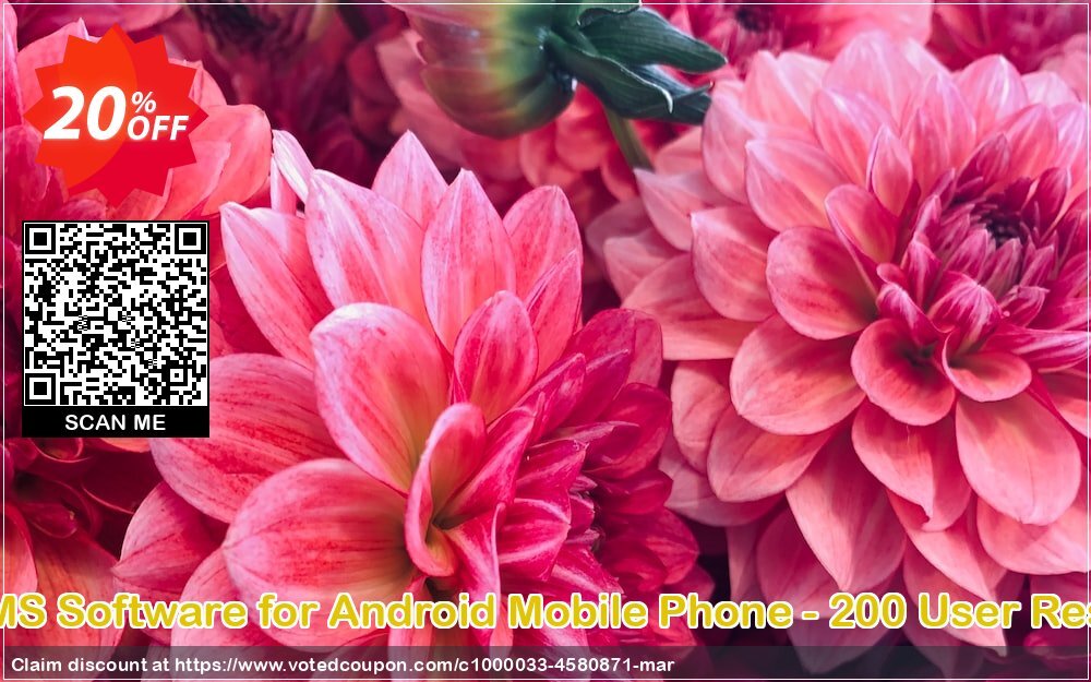 DRPU Bulk SMS Software for Android Mobile Phone - 200 User Reseller Plan Coupon, discount Wide-site discount 2024 DRPU Bulk SMS Software for Android Mobile Phone - 200 User Reseller License. Promotion: dreaded offer code of DRPU Bulk SMS Software for Android Mobile Phone - 200 User Reseller License 2024