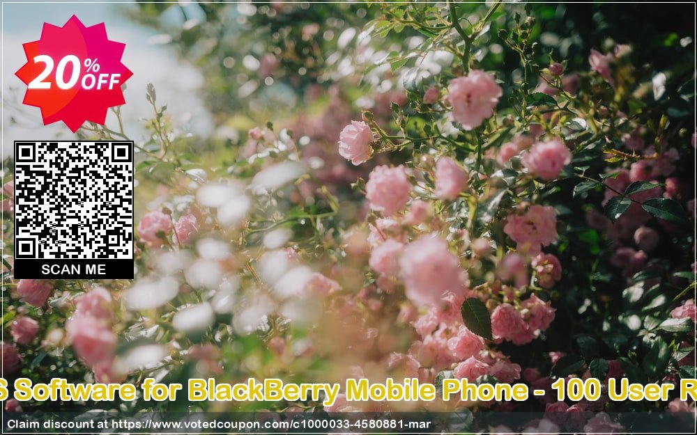 DRPU Bulk SMS Software for BlackBerry Mobile Phone - 100 User Reseller Plan Coupon Code Apr 2024, 20% OFF - VotedCoupon