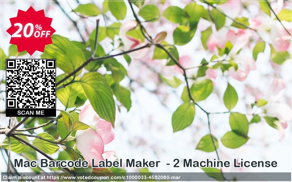 MAC Barcode Label Maker  - 2 MAChine Plan Coupon, discount Wide-site discount 2024 Mac Barcode Label Maker  - 2 Machine License. Promotion: awesome sales code of Mac Barcode Label Maker  - 2 Machine License 2024