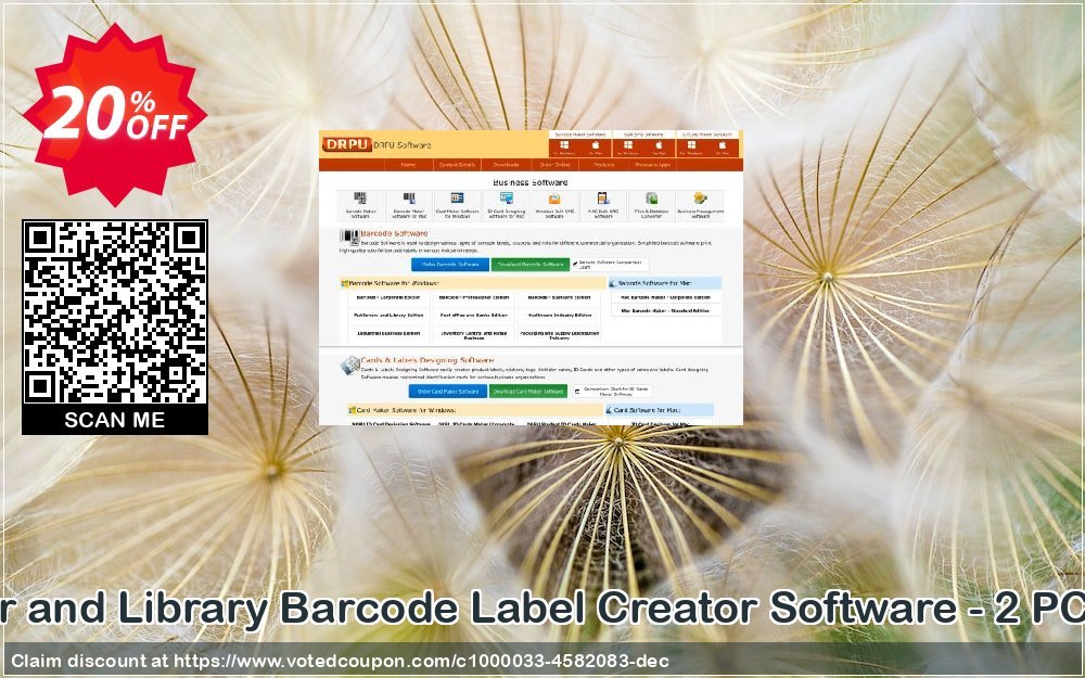 Publisher and Library Barcode Label Creator Software - 2 PC Plan Coupon Code Apr 2024, 20% OFF - VotedCoupon